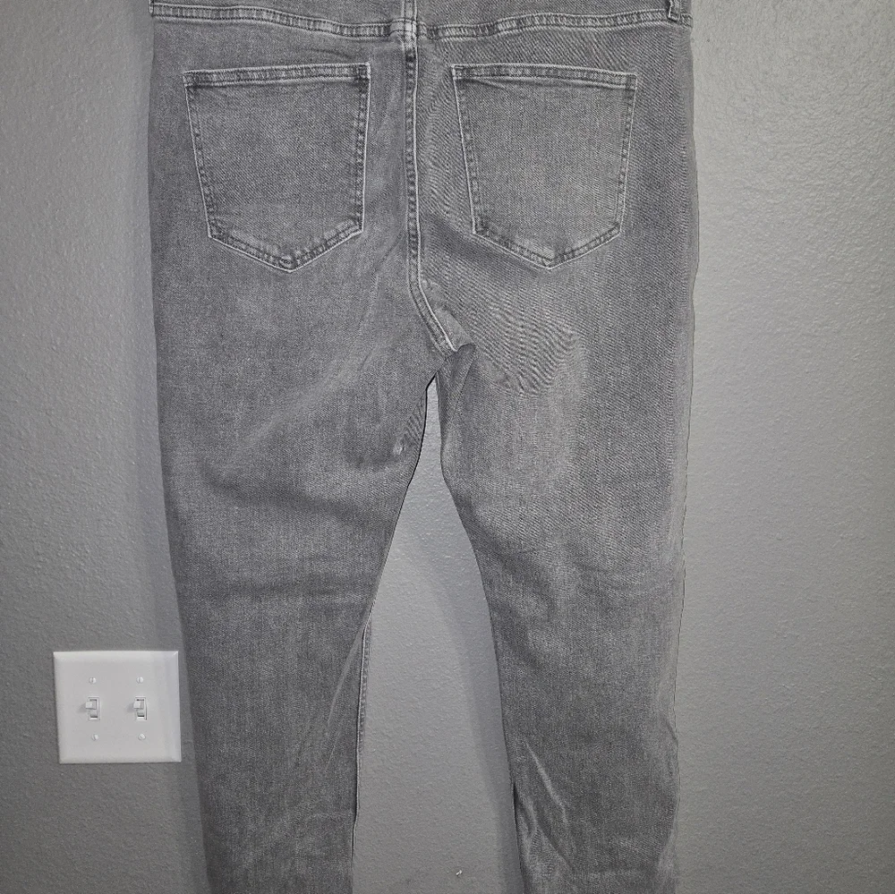 Gap Vintage Slim Sky High Grey Jeans Size 18